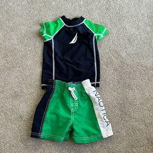 Nautica baby swimsuit